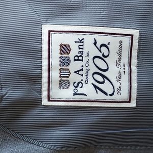 Jos a bank 1905 fitted sport coat, gray